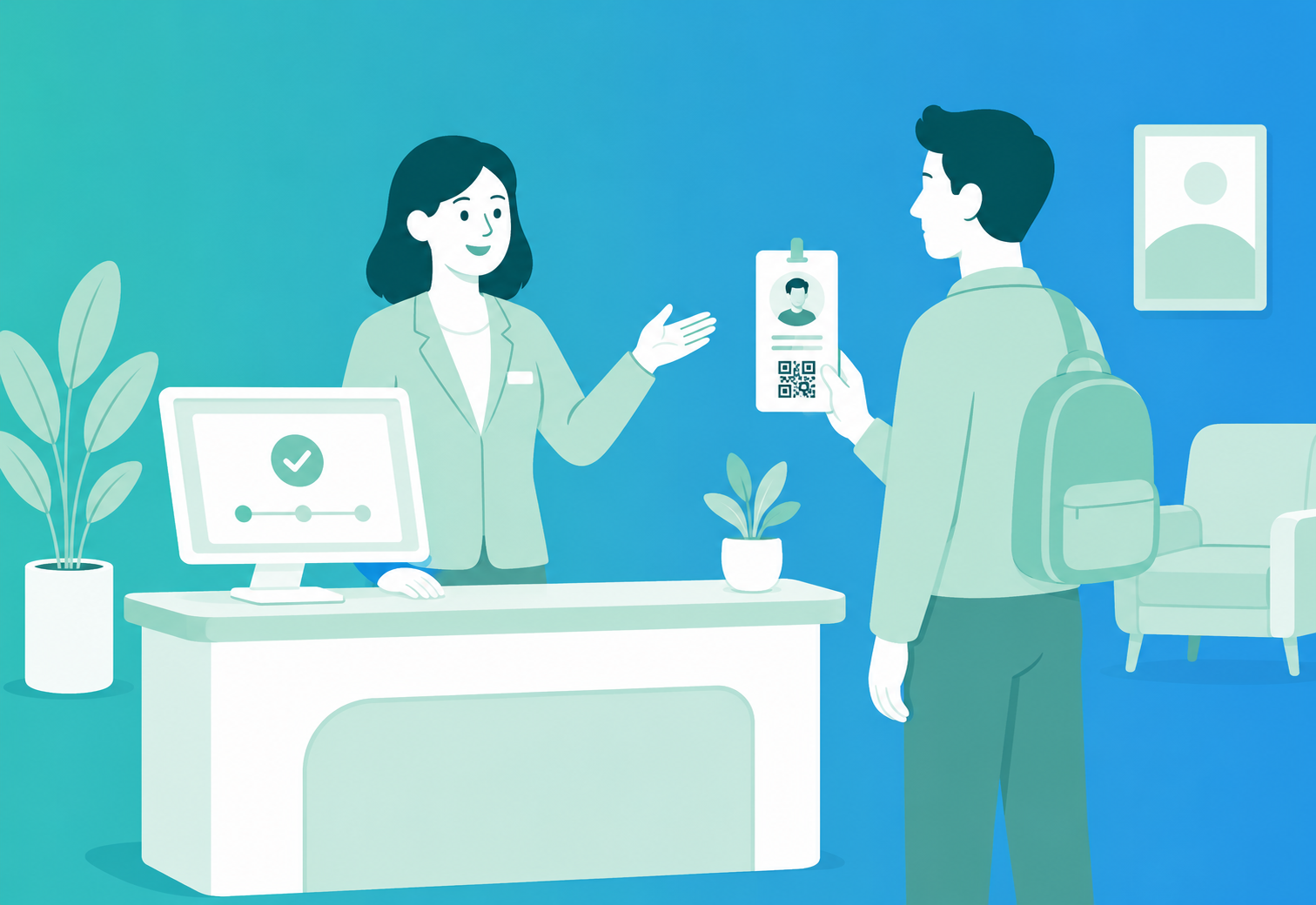 Visitor check-in